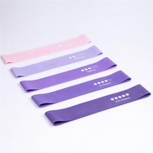 Yoga Resistance Bands de cauciuc Echipamente de fitness în aer liber 0,35mm-1.1mm Pilates Pilates Sport Antrenament Antrenament Elastic Benzi elastice