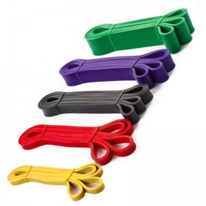 5-120 lb galben roșu roșunegru violet verde yoga rezistență benzi elastice elastice interioare Echipamente de fitness în aer liber Pilates Sport antrenament antrenament